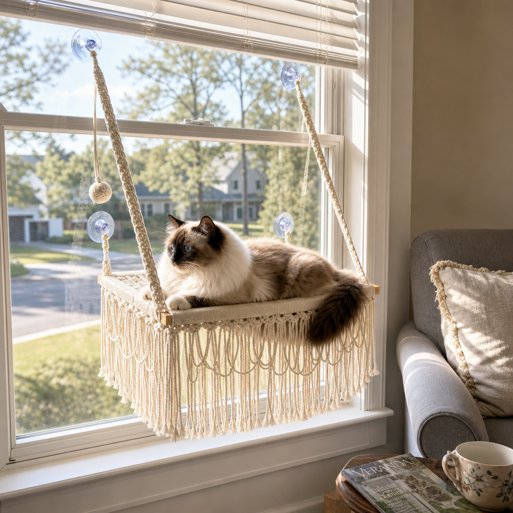 Large Wooden – Triple Tassels